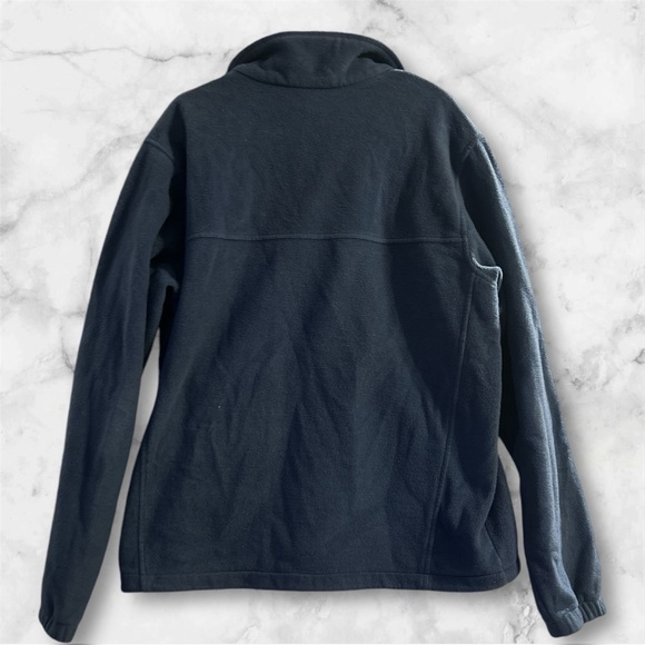 Men’s Outdoor COLUMBIA Full Zip Fleece Jacket  Zip Pockets Sz L (426) - Picture 3 of 4